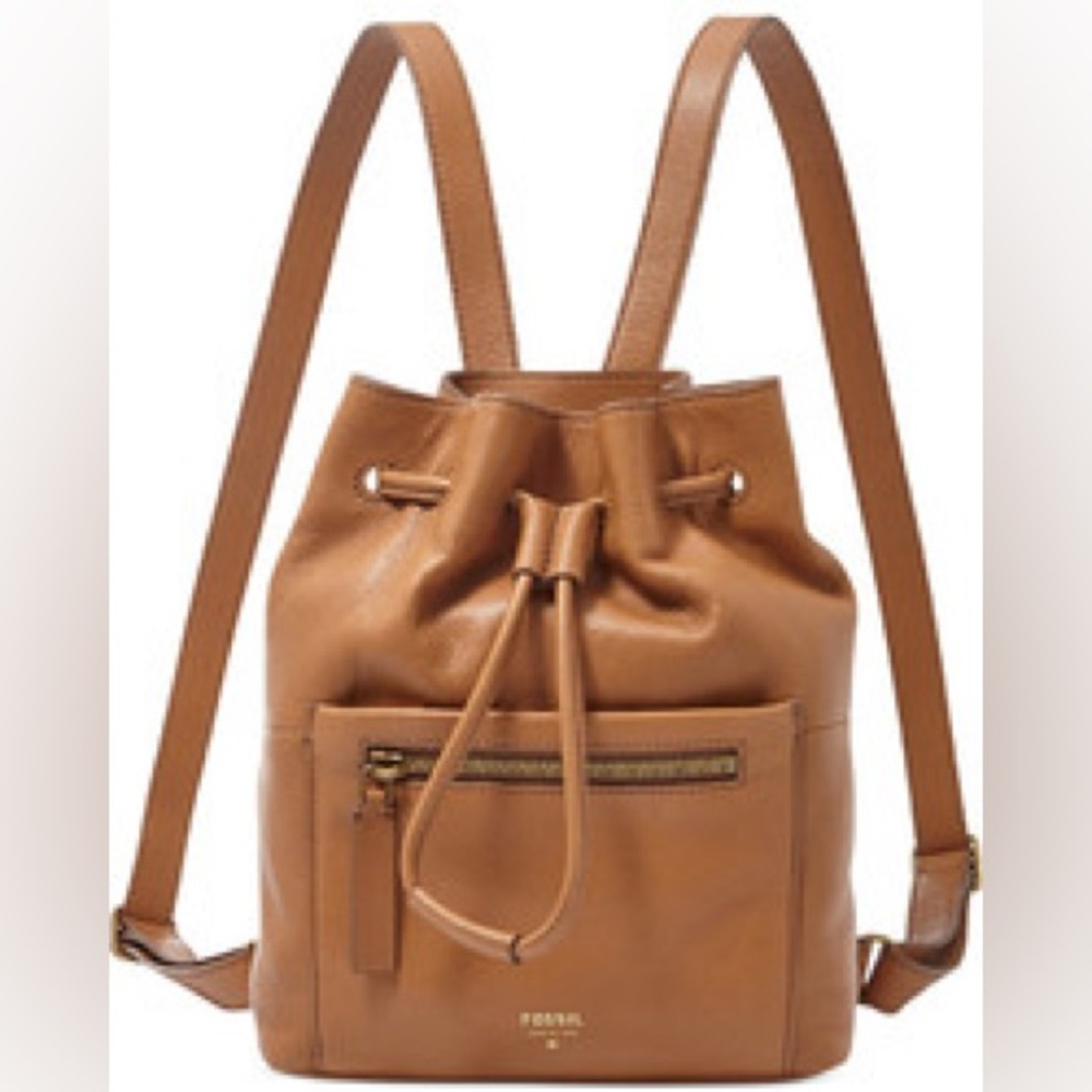 FOSSIL Leather Mini Vickery Backpack